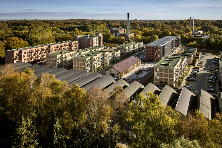 Old building gets a new “shell” in Dalum Paper Mill, Dalum Papirfabrik, Dalumvej 116, 5250 Odense, Denmark